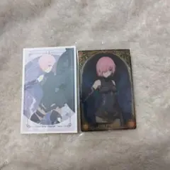 八　Fate Grand Order　②　カード　マシュ・キリエライト　FGO