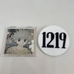 冨樫義博展 ハンターハンター キルア ステッカー バッジ