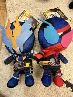 仮面ライダービルド　仮面パンダー ぬいぐるみチャーム4個　クローズ　グリス 仮面ライダービルド 仮面パンダー マスコットチャーム グリス