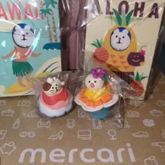 ミニチュア　concombre【顔ハメ看板・いちご氷猫・文鳥マンゴーかき氷】