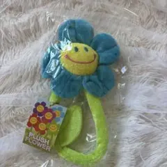 新品 スマイルフラワー ぬいぐるみ 約30cm