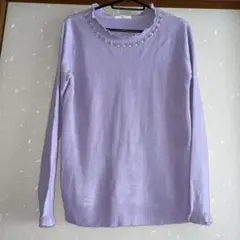 【春先最終SALE】ラベンダーニット