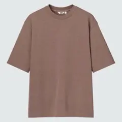 ユニクロ　エアリズムコットンオーバーサイズT ボーダー