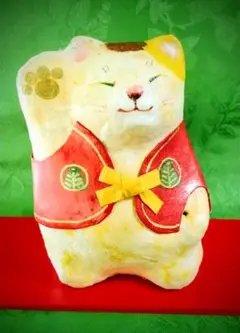 紙の張子　猫　置物　人形作家　岩井小夜子さん作品　色　こげちゃ 2025年最新】岩井小夜子の人気アイテム - メルカリ