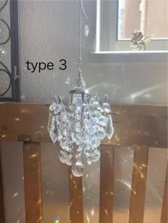 プチシャンデリア　インテリアサンキャッチャー type3 ◇ プリズム