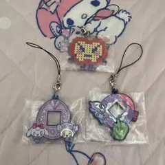 たまごっち 一番くじ くじ F賞 きらきらラバーチャーム チャーム セット