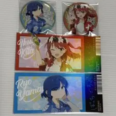 ぼっちざろっく！ 喜多郁代 山田リョウ キャラバッジコレクション アロハ衣装