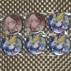 38C 42C グリ缶 暁山瑞希 鏡音レン グリッター缶バッジ プロセカ