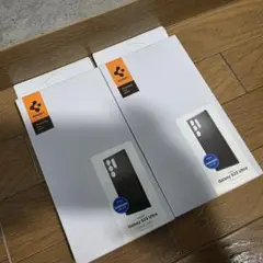 Spigen(シュピゲン) GalaxyS23 Ultra用ケース　2種類各1個