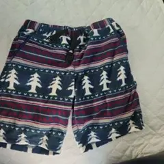 Columbia フリースツリー柄ショートパンツ L