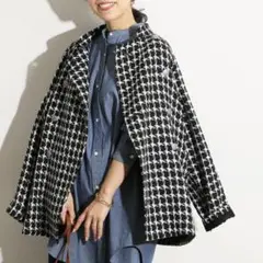 【IENA LA BOUCLE】LINTON コックジャケット フリーサイズ