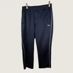 1559zigueジャージパンツウエストゴム薄手ゆったりネイビー教員トレーニング