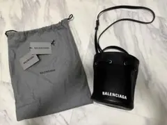 BALENCIAGA バレンシアガ バケット バッグ ショルダー ブラック