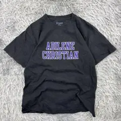 アメリカ・テキサス州カレッジTシャツ/アメリカ古着/刺繍ロゴ