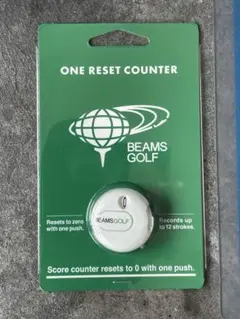 BEAMS GOLF スコアカウンター ホワイト