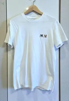 【美品】メゾンキツネ、Tシャツ XS ホワイト