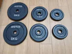 IROTEC アイロテック ダンベル プレート 計17.5kg