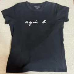 アニエスベー Tシャツ　S ブラック