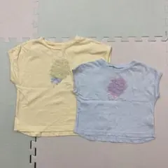 アプレレクール　Tシャツ　お揃い　120 90 2枚セット