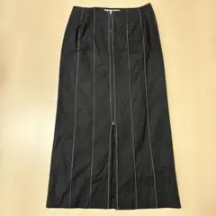 黒 ストライプ タイトスカート PRIDE