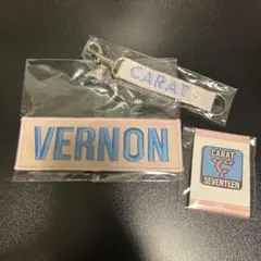 SEVENTEEN ネームワッペン バーノン　CRRAT バッチ　セット