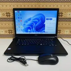 Y730 Fujitsuノートパソコン i5高速SSDサクサクWindows11