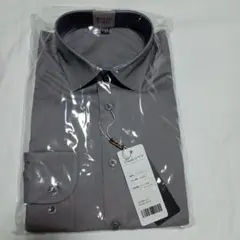 Enshe メンズ 長袖ワイシャツ 170/84A(首周り38) グレー 未使用