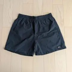 JaVa ダークグレー シンプルショートパンツ ウエスト紐あり