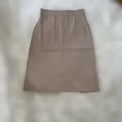 ベージュ　タイトスカート Lサイズ