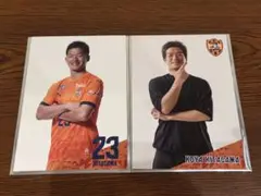 清水エスパルス シークレット 選手カード 2枚セット 23北川航也選手