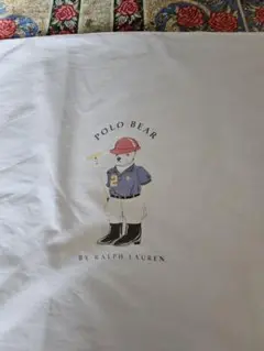 【値下げ中】 ポロベア ポロラルフローレン フラットシーツ 220✕260 値下げ中】 ポロベア ポロラルフローレン フラットシーツ 220