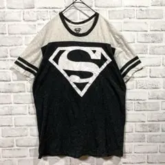 希少カラー Superman Tシャツ L DCコミックス アメコミ 1475
