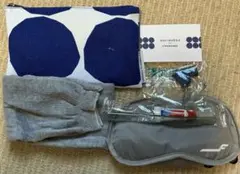 FINNAIR マリメッコ marimekko ポーチ入り アメニティ 未使用