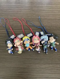 ナルト キャラクターストラップ 6体セット