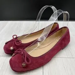 TORY BURCH トリーバーチ 23.5 フラットシューズ スエード