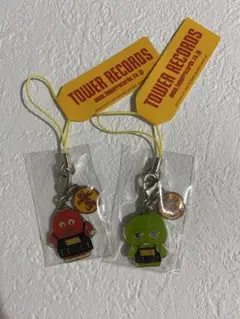ガチャピン ムック タワーレコード コラボ キーホルダー