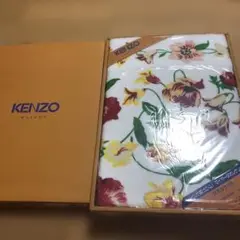 KENZO パイルが抜けにくいマイヤータオルケット￼
