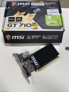 MSI GeForce GT710 DDR3 2GB グラフィックボード