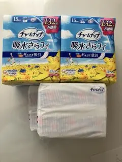 チャームナップ 吸水さらフィ中量用 羽なし 15cc 19cm 396枚