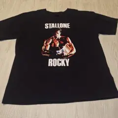 【極レア】ロッキー 俺たちのスタローン パンプアップTシャツ XL 黒