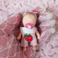 ♥️いちごちゃん♥️樹脂粘土ベビー♥️リボーンドール♥️