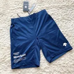 未使用 DESCENTE デサント ショートパンツ 紺色 メンズS ハーフパンツ