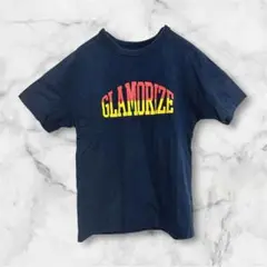 a.19 Tシャツ　ネイビー　140 綿100%