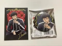 桃源暗鬼　TSUTAYA 玉座　缶バッジ　特典フォトカード　矢颪碇
