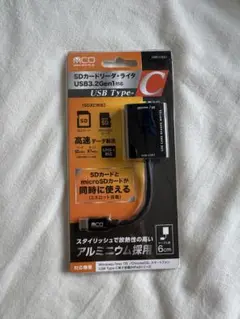 送料込み価格USB Type-C SD/microSDカードリーダー