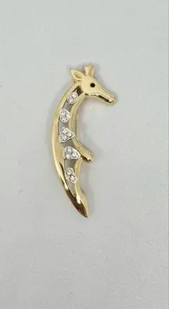 キリンデザイン ブローチ