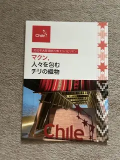 Expo2025 大阪万博 パビリオン パンフレット チリ