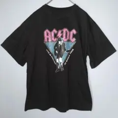 AC/DC ライブコンサート Tシャツ ブラック