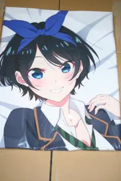 更科瑠夏調 かのかり クッションカバー タペストリー Yシャツ版 新品未開封 一般予約】彼女、お借りします 抱き枕カバー チャイナver. 更科