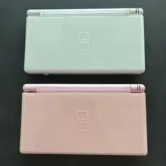 Nintendo DS liteホワイト、ピンク2台セットジャンク品扱い